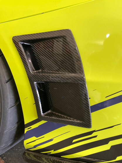 Carbon Fiber Subaru WRX/ STI Type RA Rear Bumper Ducts 2015-2021