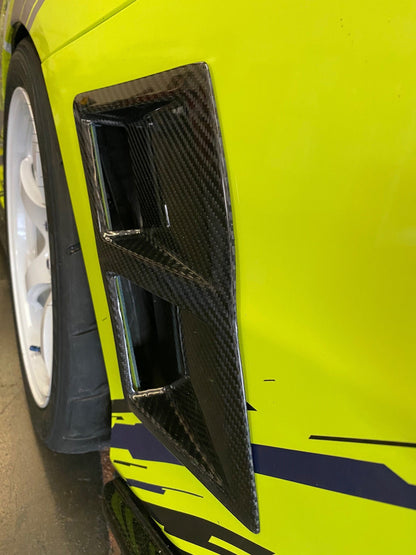 Carbon Fiber Subaru WRX/ STI Type RA Rear Bumper Ducts 2015-2021