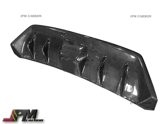 AG Style Carbon Fiber Add-on Rear Diffuser Fits For 2015-2018 Lexus RC with F-Sport Package Only