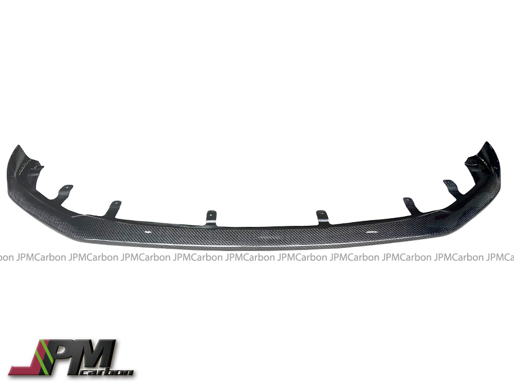 AT Style Carbon Fiber Front Bumper Add-on Lip Fits For 2019-2025 Lexus RC with F-Sport Package Only