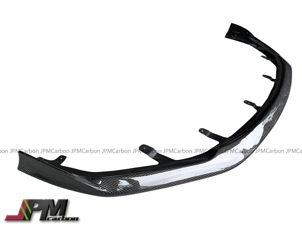 AT Style Carbon Fiber Front Bumper Add-on Lip Fits For 2019-2025 Lexus RC with F-Sport Package Only