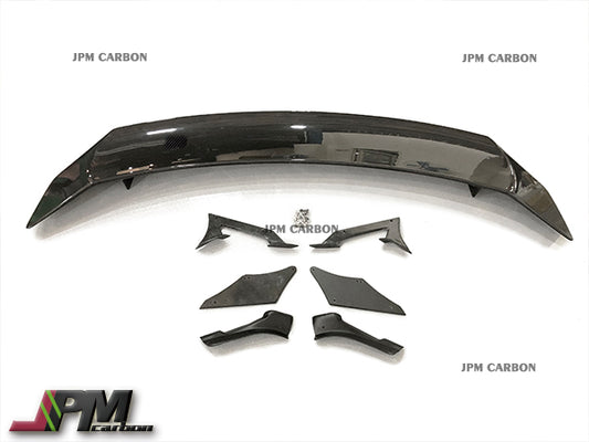 AG Style Carbon Fiber Trunk Spoiler Wing Fits For 2015-2018 Lexus RC-F Only