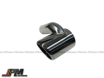 GT4 Style Rear Diffuser with Dual Exhaust Tips For 2017-2025 Porsche Boxster/Cayman (718)