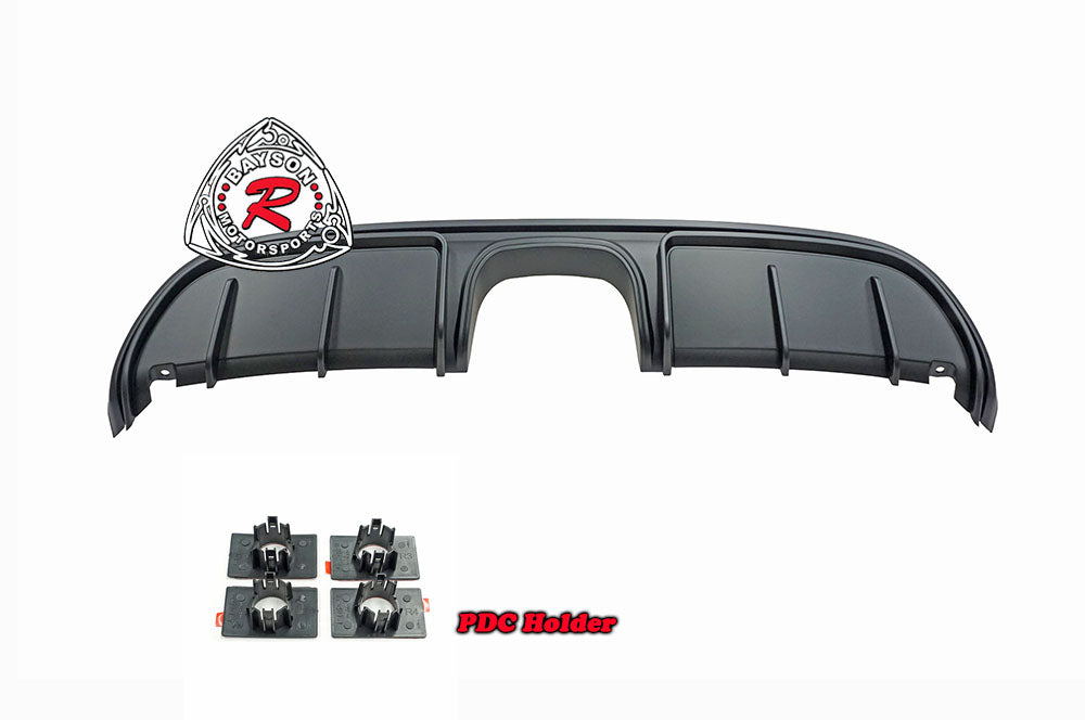 GT4 Style Rear Diffuser For 2017-2025 Porsche Boxster/Cayman (718)