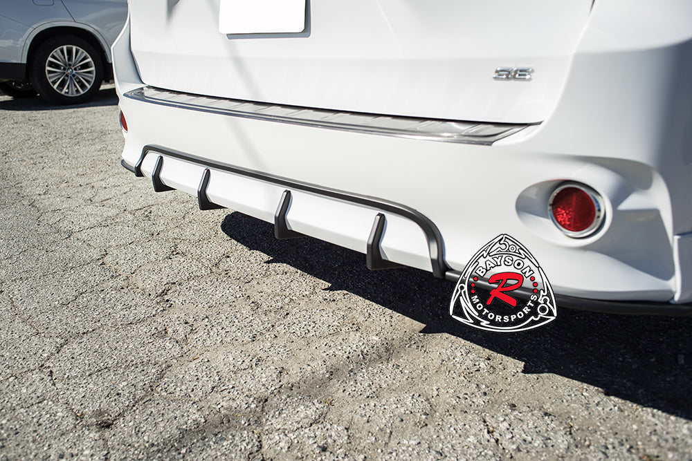 CityKruiser Rear Diffuser For 2011-2020 Toyota Sienna (SE)