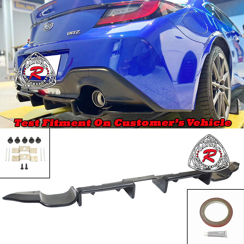 A Style Rear Diffuser For 2022-2026 Subaru BRZ