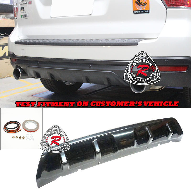 OE Style Rear Diffuser For 2014-2018 Subaru Forester XT