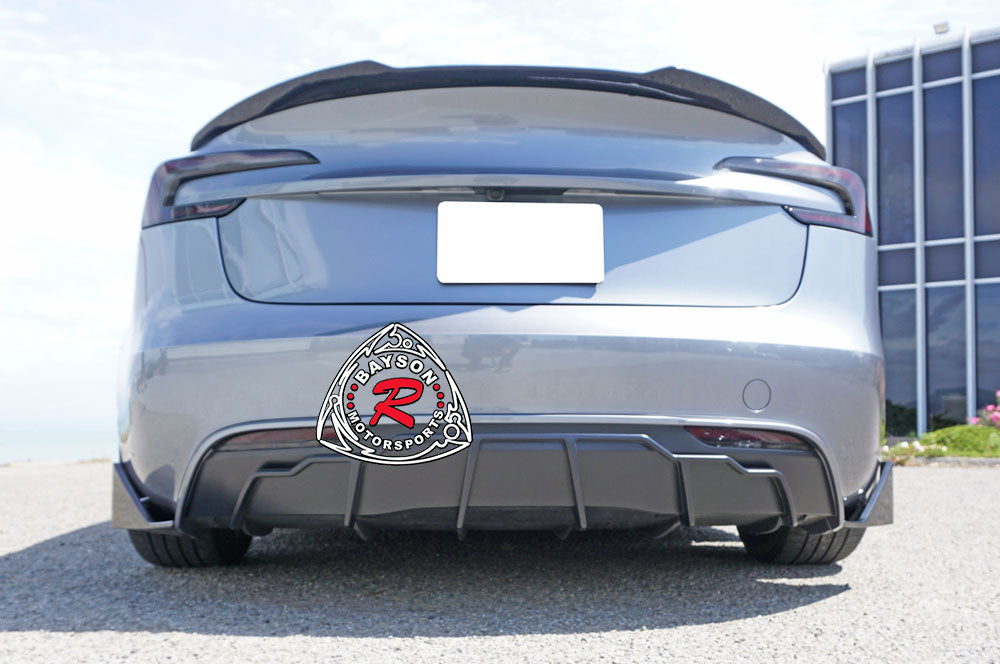 F Style Rear Diffuser For 2024-2025 Tesla Model-3
