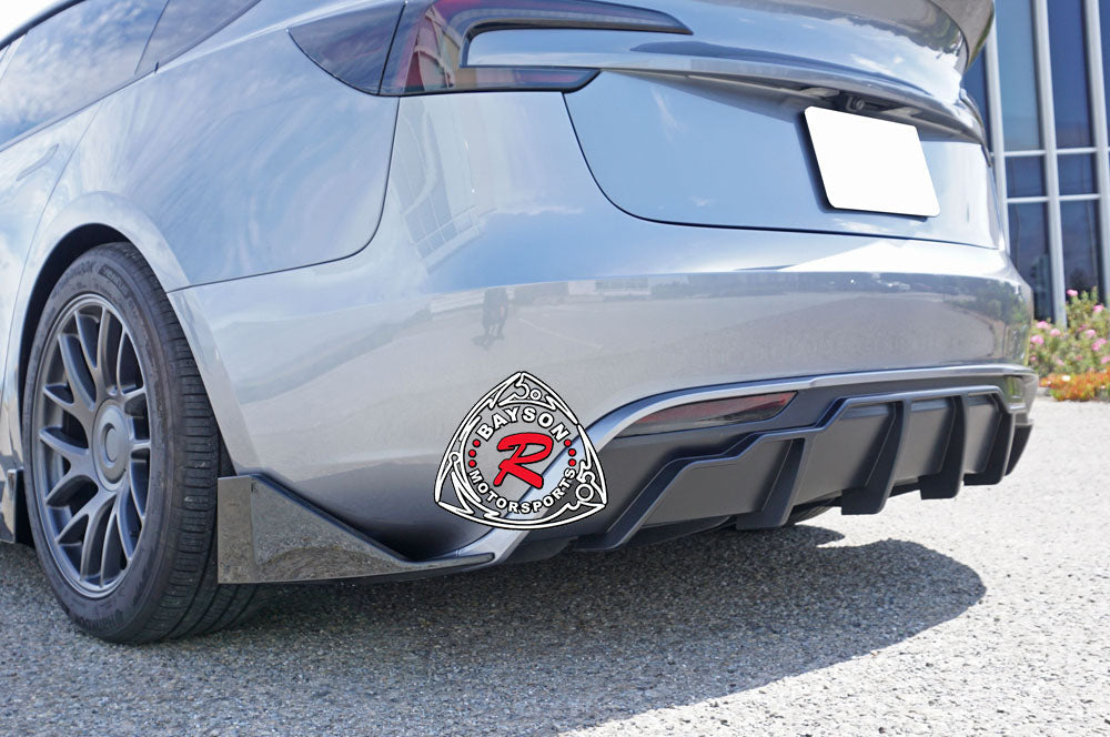 F Style Rear Diffuser For 2024-2025 Tesla Model-3