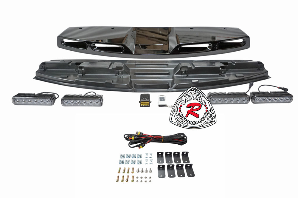 Roof Light Bar (Gloss Black) For 2020-2025 Land Rover Defender (90/110/130)