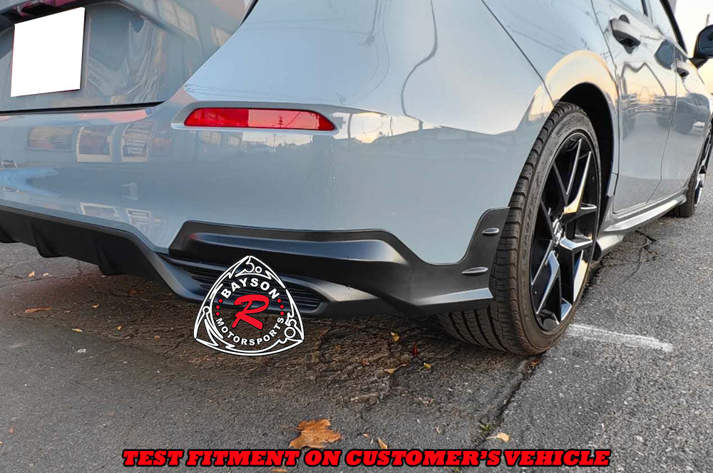 MU Style Rear Lip For 2022-2025 Honda Civic (5 Door Hatchback)