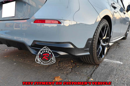 MU Style Rear Lip For 2022-2025 Honda Civic (5 Door Hatchback)