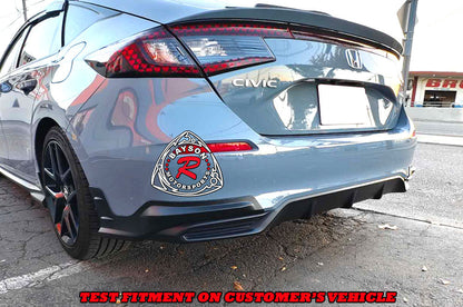 MU Style Rear Lip For 2022-2025 Honda Civic (5 Door Hatchback)