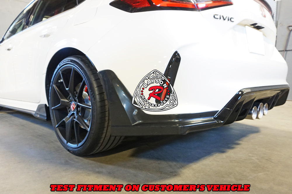 MU Style Rear Lip For 2023-2026 Honda Civic Type R (FL5)