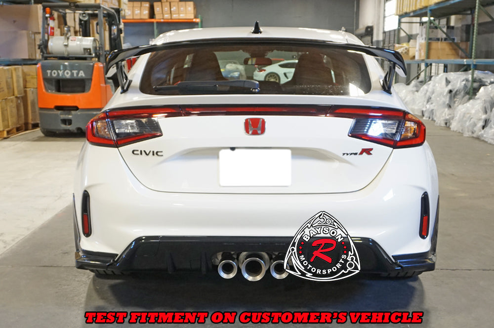 MU Style Rear Lip For 2023-2026 Honda Civic Type R (FL5)