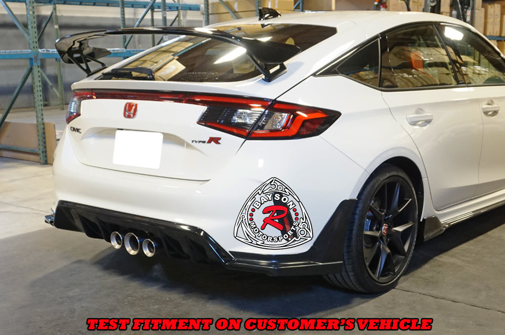 MU Style Rear Lip For 2023-2026 Honda Civic Type R (FL5)