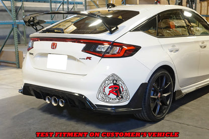 MU Style Rear Lip For 2023-2026 Honda Civic Type R (FL5)
