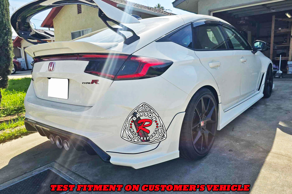 MU Style Rear Lip For 2023-2026 Honda Civic Type R (FL5)