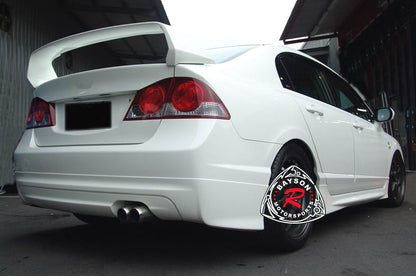 MU Style Rear Lip For 2006-2011 Honda Civic (JDM Spec 4Dr Sedan)
