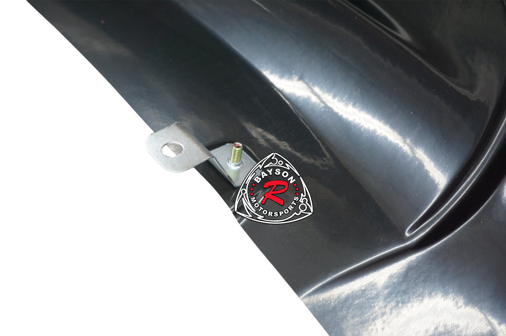 MU Style Rear Lip For 2006-2011 Acura CSX (4Dr Sedan, Canadian Model)