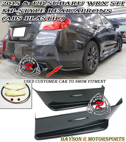 MP Style Rear Aprons For 2015-2021 Subaru WRX/WRX Sti