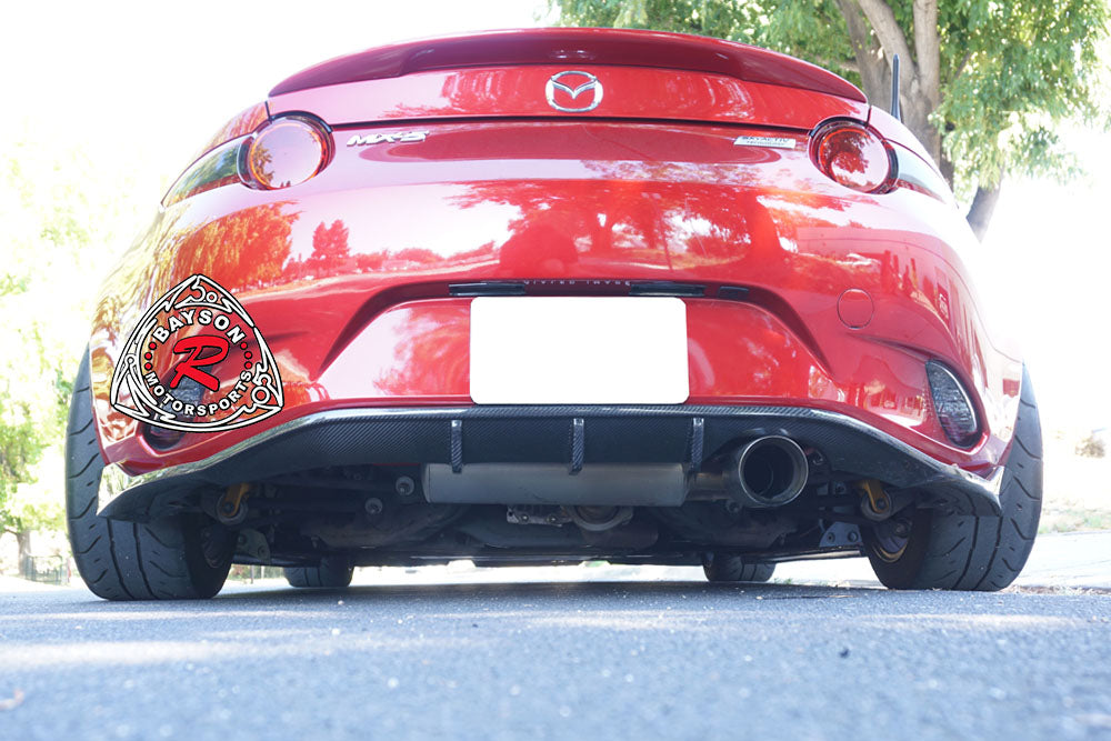 A Style Rear Lip (Carbon Fiber) For 2016-2024 Mazda Miata