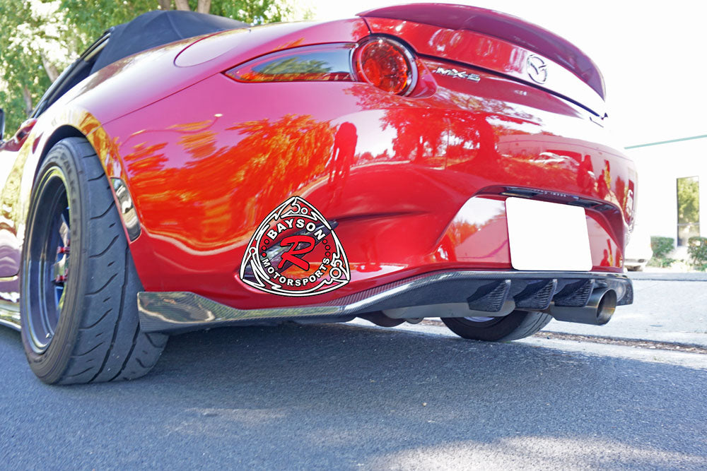 A Style Rear Lip (Carbon Fiber) For 2016-2024 Mazda Miata