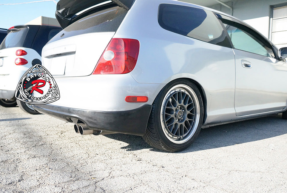 TR Style Rear Lip For 2002-2005 Honda Civic Si (3Dr Hatchback, EP3)