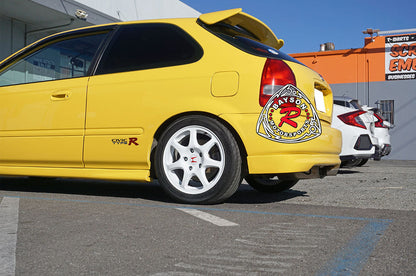 CTR Style Rear Lip For 1996-2000 Honda Civic (3Dr Hatchback)