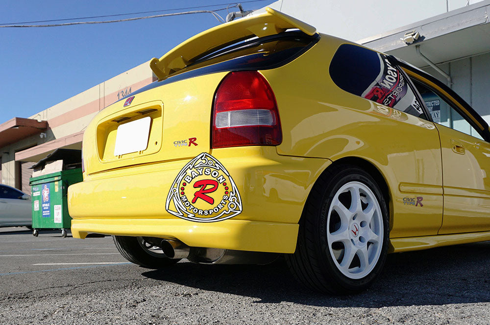 CTR Style Rear Lip For 1996-2000 Honda Civic (3Dr Hatchback)