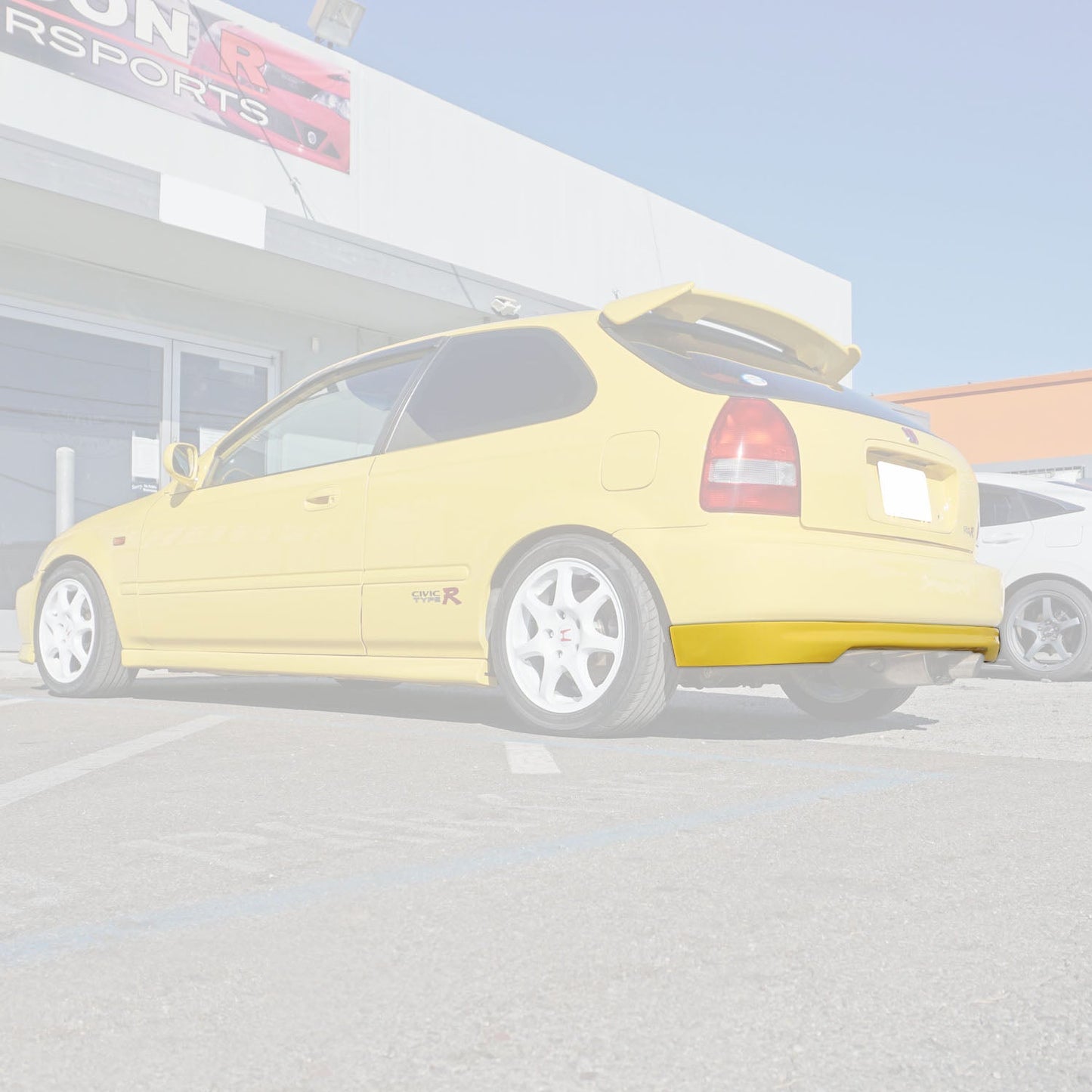 CTR Style Rear Lip For 1996-2000 Honda Civic (3Dr Hatchback)