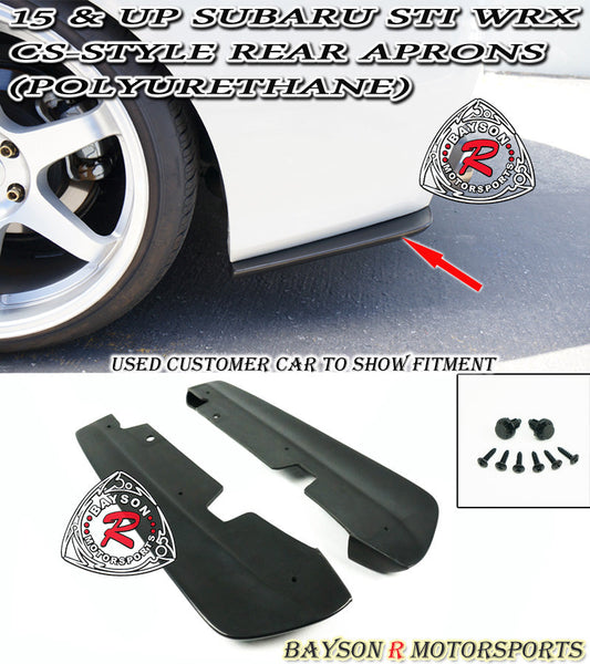 CS Style Rear Aprons For 2015-2021 Subaru WRX/WRX Sti