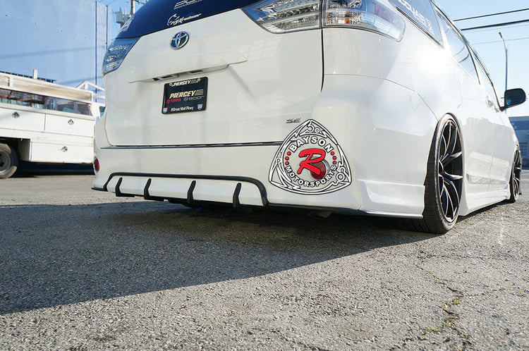 CityKruiser CK-Style Rear Aprons For 2011-2020 Toyota Sienna (SE)