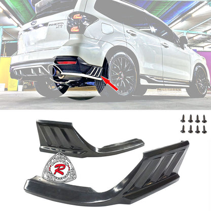 DM Style Rear Aprons (Polyurethane) For 2014-2018 Subaru Forester XT