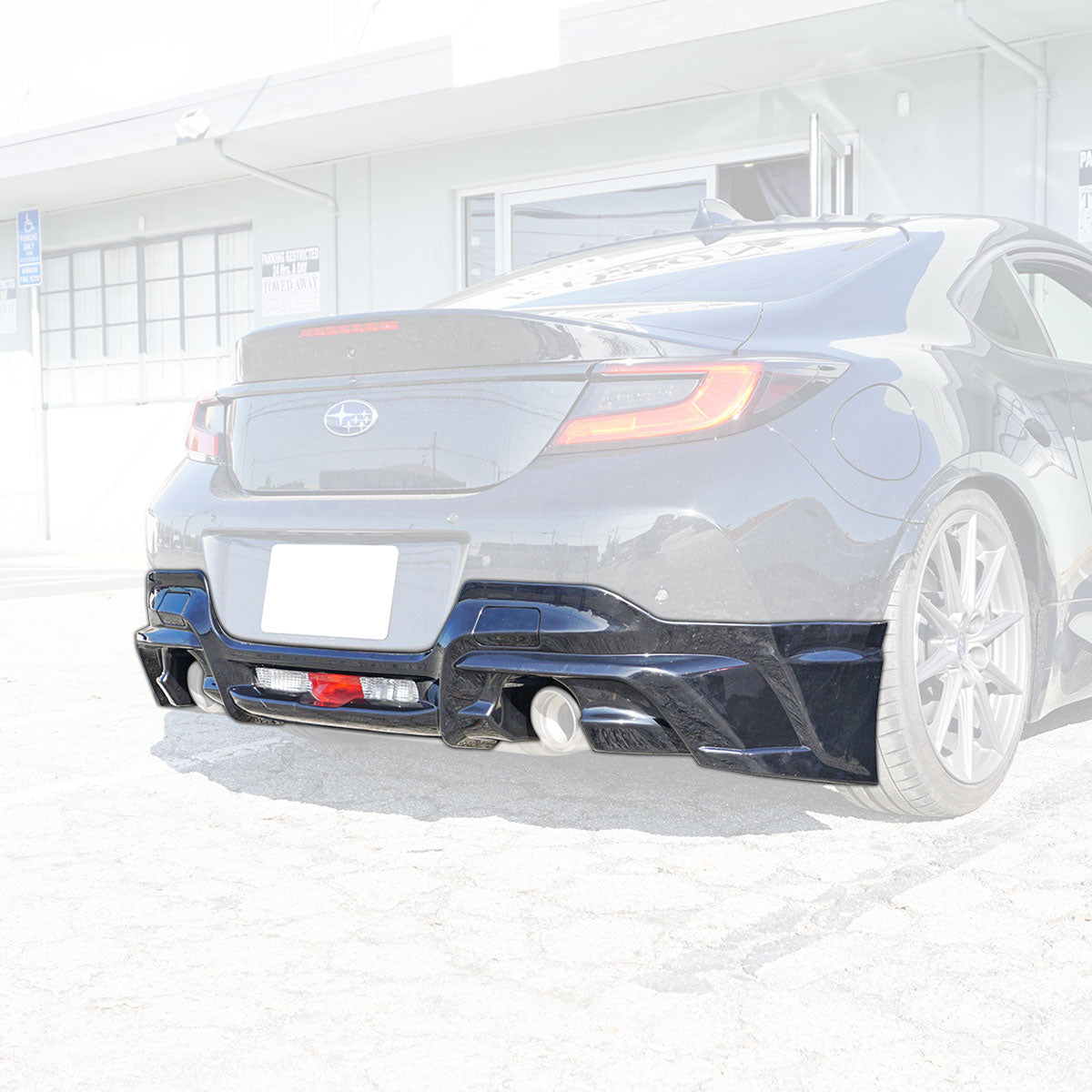 T Style Rear Lip (ABS Plastic) For 2022-2026 Toyota GR86