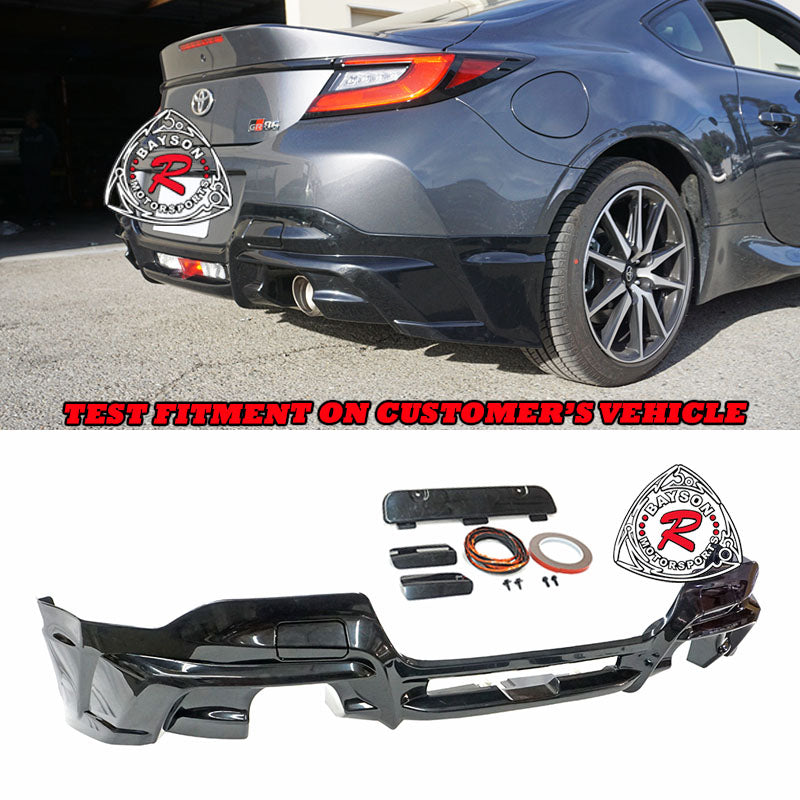 T Style Rear Lip (ABS Plastic) For 2022-2026 Toyota GR86