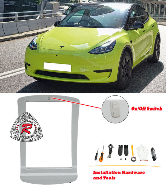 Electric Sunshade (Single Switch) with Voice Control For 2020-2025.2 Tesla Model-Y