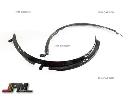 Carbon Fiber Front Fender Flares Fits For 2014-2019 Chevrolet Corvette C7 All Models Only