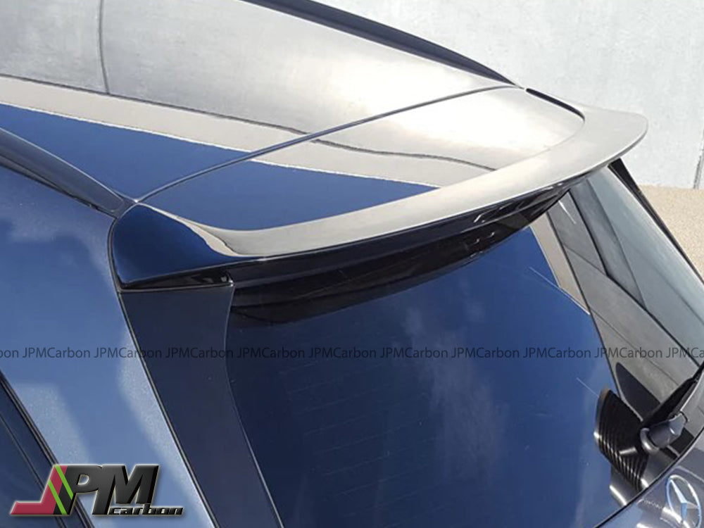 C Style Carbon Fiber Trunk Spoiler Fits For 2017-2023 Mercedes-Benz S213 E-Class Estate Only