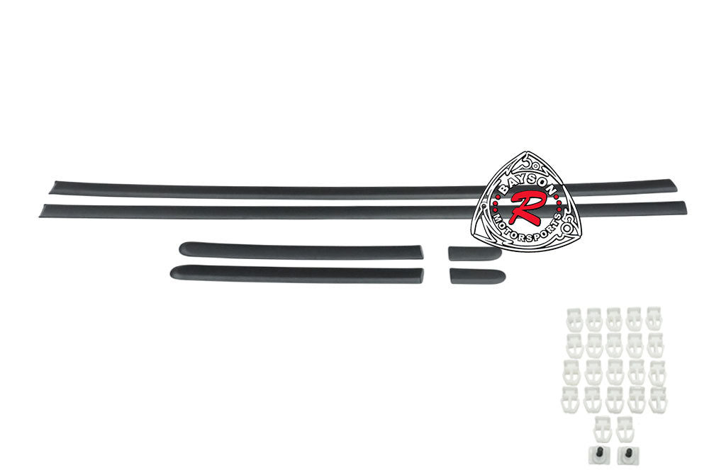 JDM Thin Side Door Molding For 1992-1995 Honda Civic (2Dr Coupe)