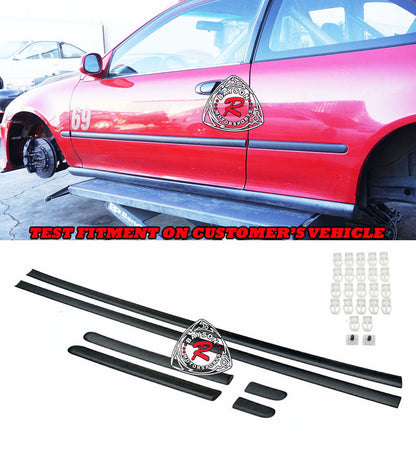 JDM Thin Side Door Molding For 1992-1995 Honda Civic (2Dr Coupe)