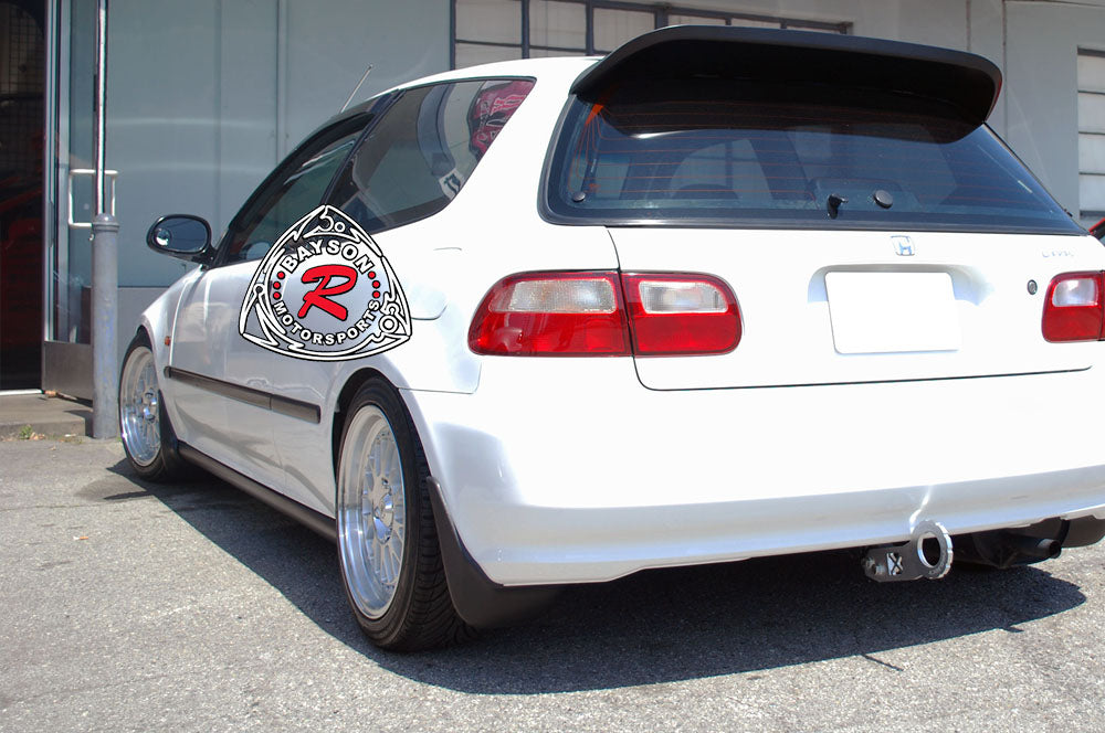 JDM Thin Side Door Molding For 1992-1995 Honda Civic (3Dr Hatchback)