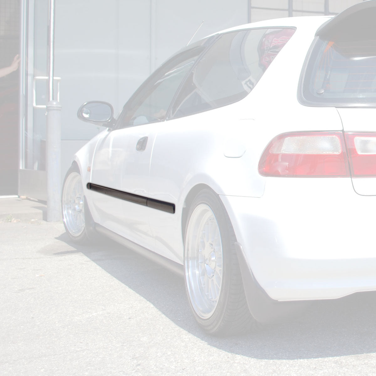 JDM Thin Side Door Molding For 1992-1995 Honda Civic (3Dr Hatchback)