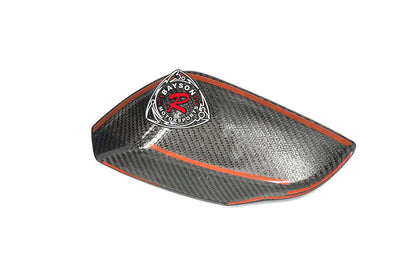 Side Mirror Covers (Dry Carbon Fiber) For 2015-2021 Subaru WRX/WRX Sti With Side Marker