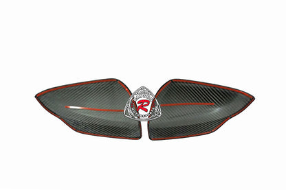 Side Mirror Covers (Dry Carbon Fiber) For 2022-2024 Subaru WRX With Side Marker