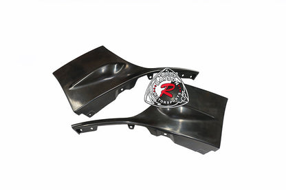 ST Style Front Splitters For 2004-2005 Subaru Impreza WRX Sti (4Dr Sedan)/WRX Sedan (Modification Required)