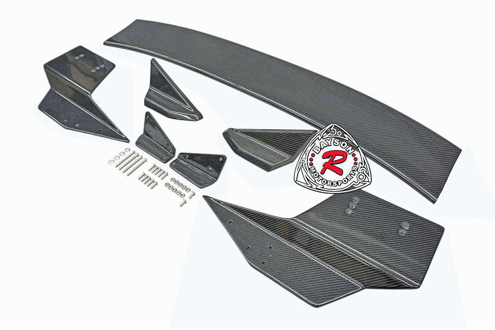 MU Style Spoiler (Carbon Fiber) For 2017-2021 Honda Civic Type R (FK8)