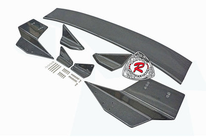 MU Style Spoiler (Carbon Fiber) For 2017-2021 Honda Civic Type R (FK8)