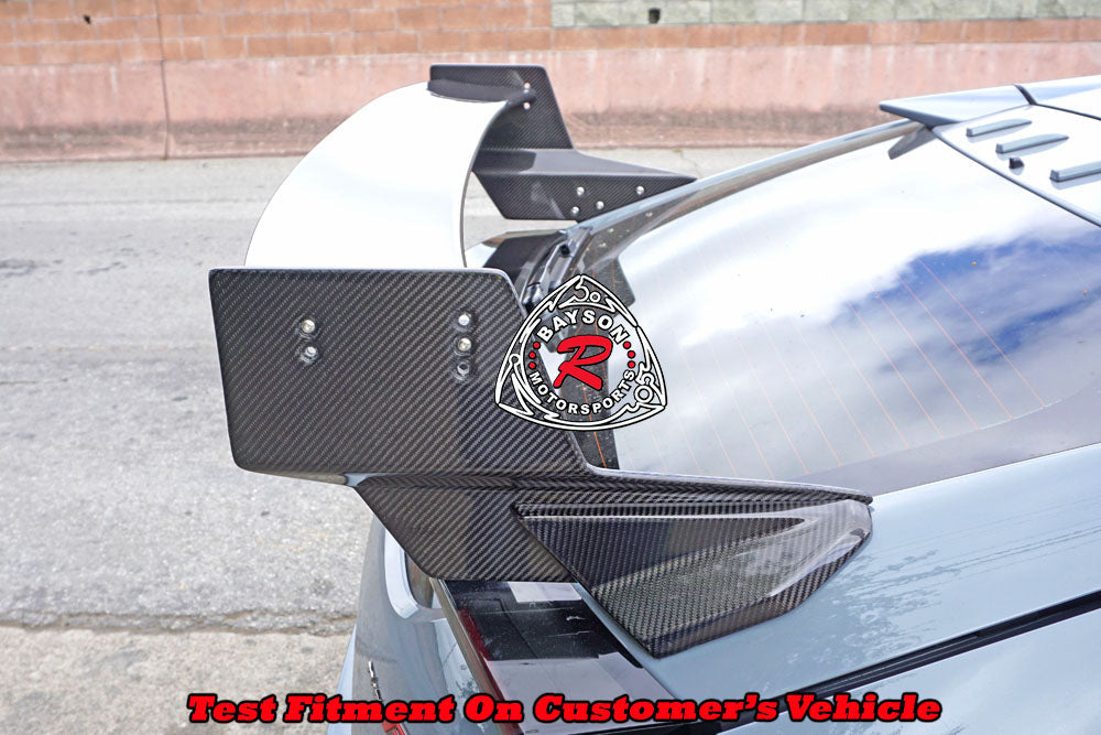 MU Style Spoiler (Carbon Fiber) For 2017-2021 Honda Civic Type R (FK8)
