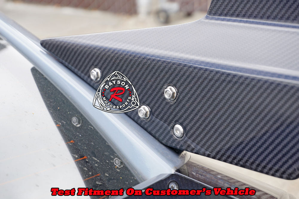 MU Style Spoiler (Carbon Fiber) For 2017-2021 Honda Civic Type R (FK8)